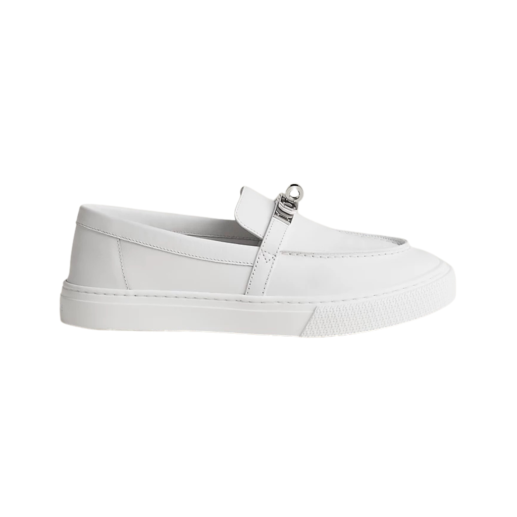 Hermes Game Slip on Sneaker - White