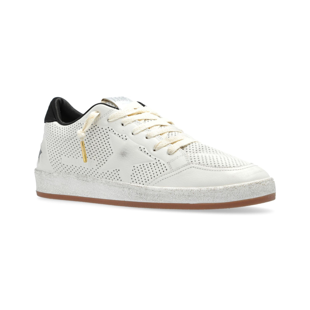 Golden Goose Ball Star Leather Sneakers White