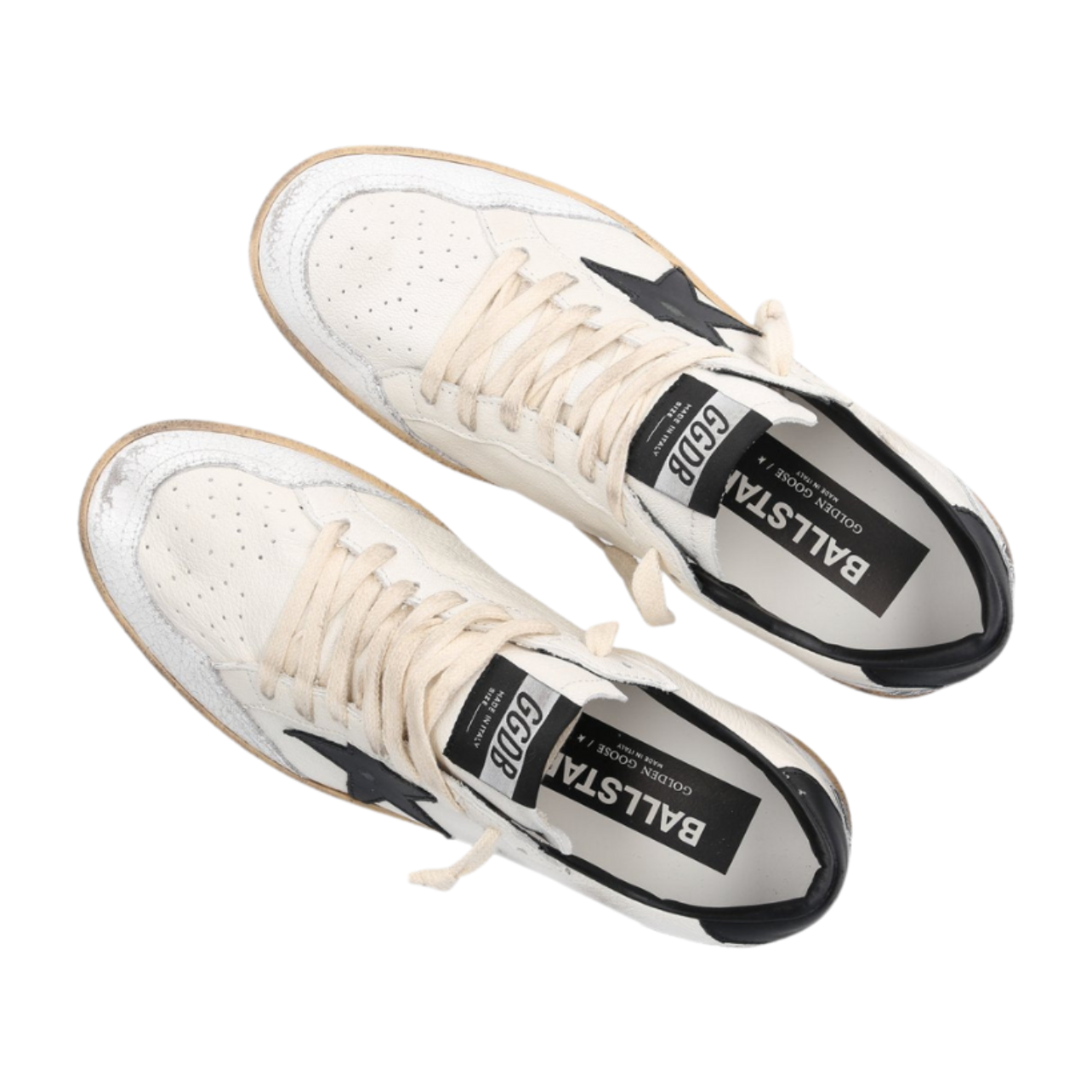Golden Goose Ball Star Low-Top in Nappa Leather