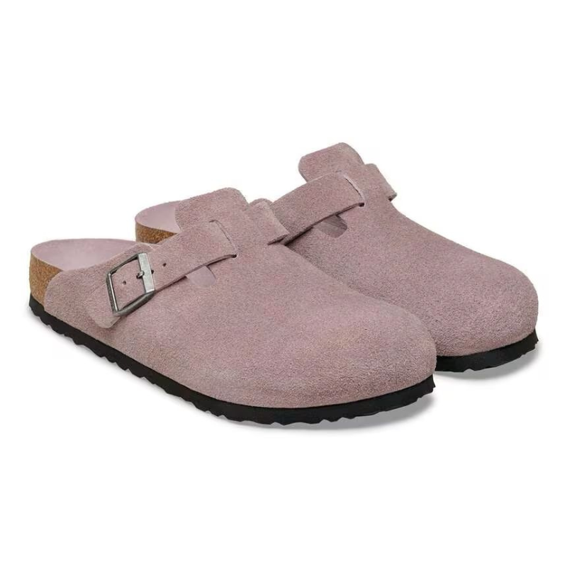 Birkenstock Boston Faded Purple Tonal FB
