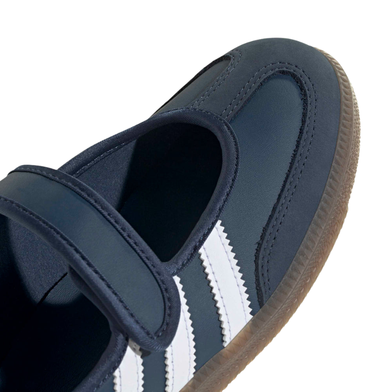 Adidas Samba Jane Shoes Crew Navy / Cloud White / Gold Metallic