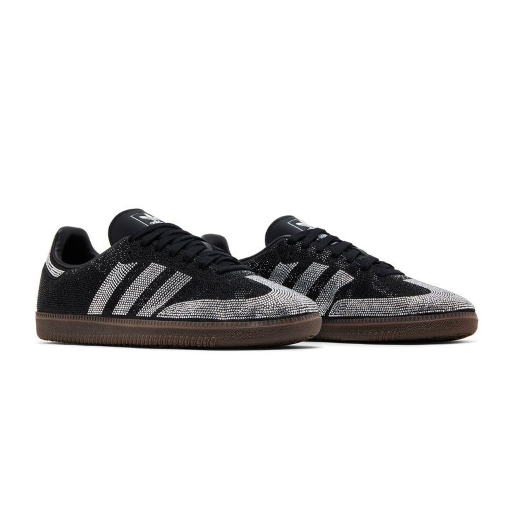 adidas Samba OG 'Black Silver Rhinestones'