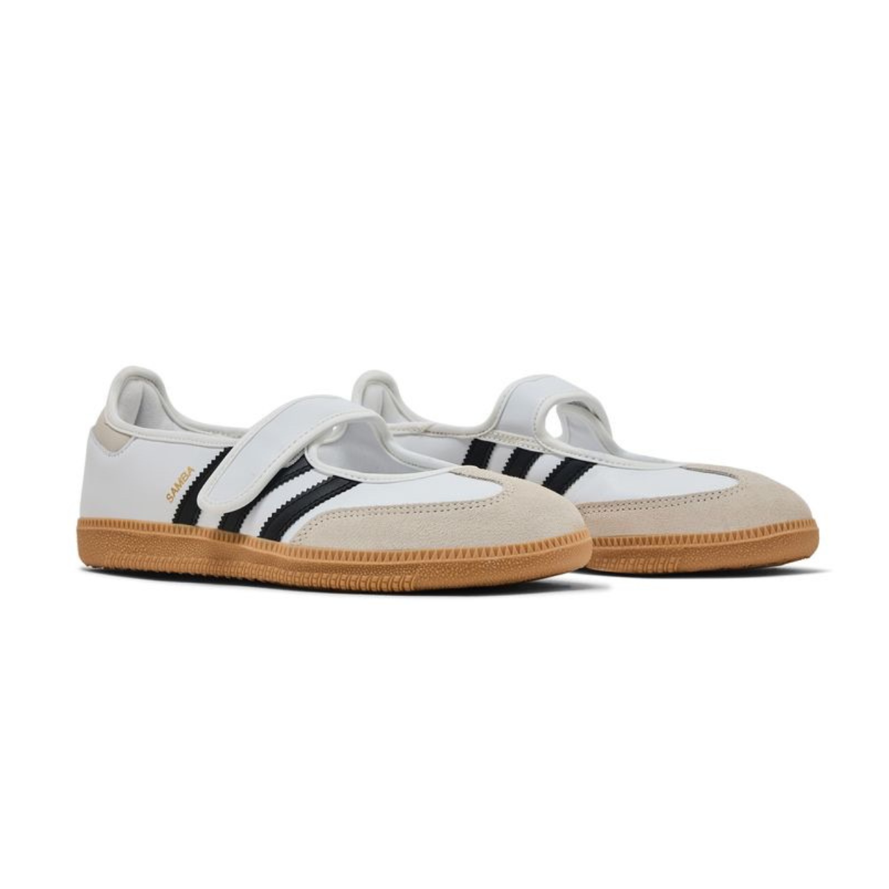 adidas Samba Jane – White Black Gum