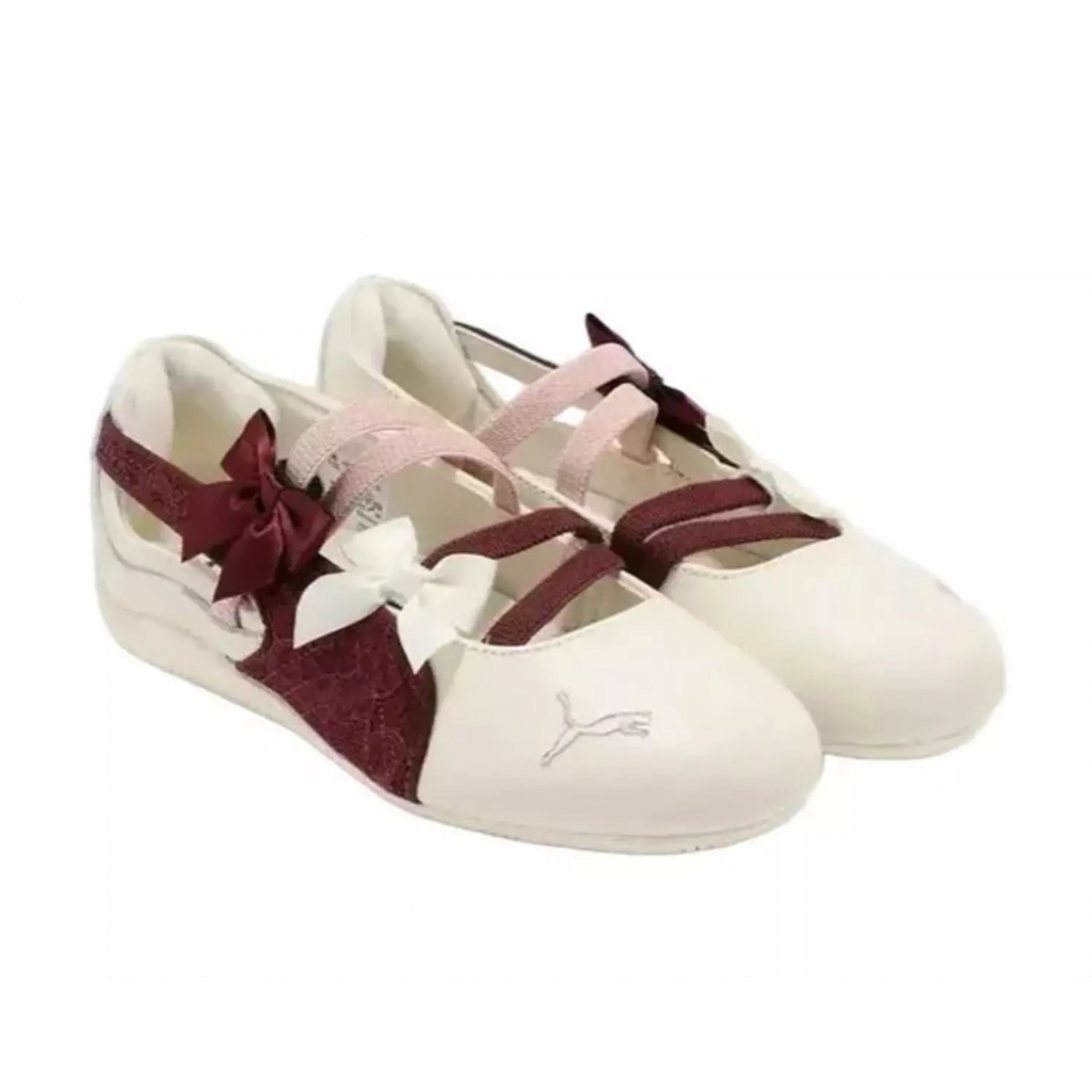Puma Speedcat Ballet Lace Ribbon Beige