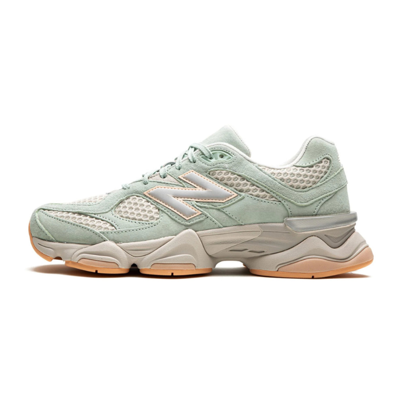 New Balance 9060 the Whitaker Group Missing Pieces Silver Moss Green
