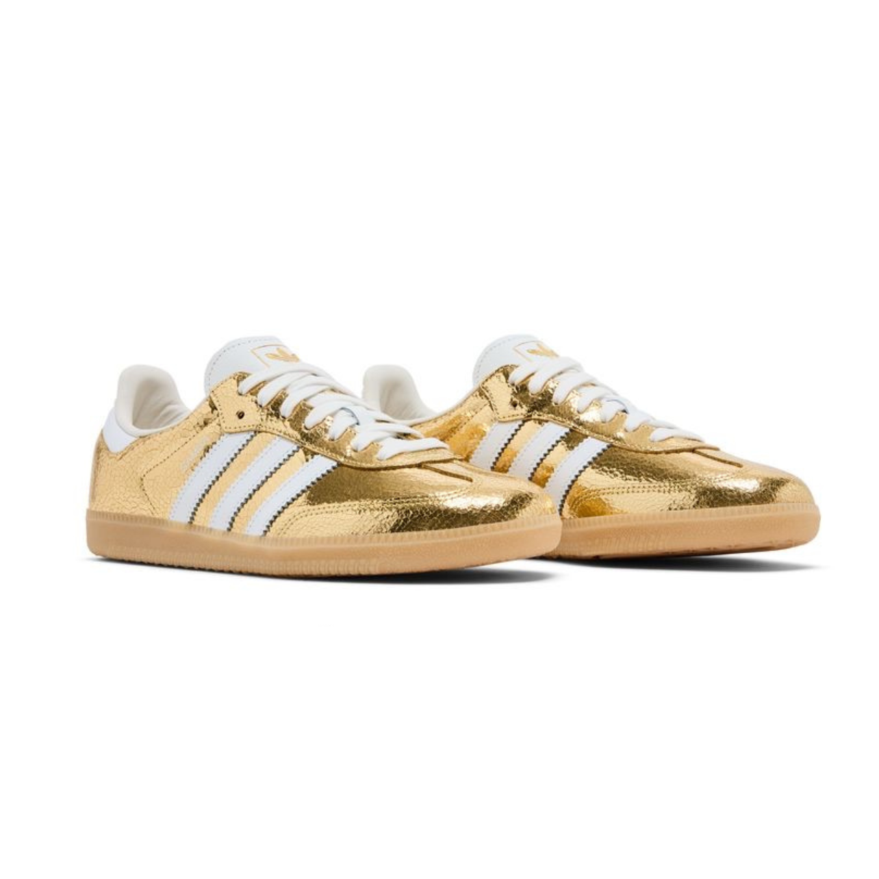 Adidas Samba OG "Cracked Metallic Pack - Gold"